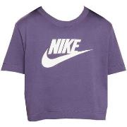 T-shirt enfant Nike G nsw tee crop futura hbr