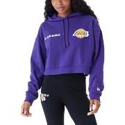 Polaire New-Era Nba Team Logo Crop Hoody Loslak Trpagd