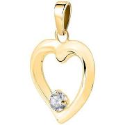 Pendentifs Cleor Pendentif en or 375/1000 et zircon