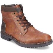 Boots Rieker brown casual closed booties