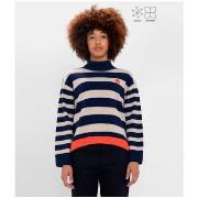 Pull Loreak Mendian Loreak Kadabi Dot Sweater Navy