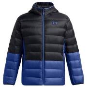 Manteau Under Armour VESTE EN DUVET À CAPUCHE LEGEND NOIRE ET BLEUE