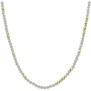 Collier Orusbijoux Collier Argent Doré Perles Naturelles Labradorite