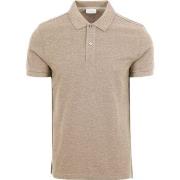 T-shirt Profuomo Piqué Poloshirt Beige