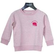 Sweat-shirt enfant Harrington Sweat-shirt enfant rose chiné