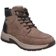 Boots Rieker brown casual closed men's boots