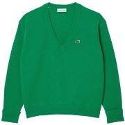 Sweat-shirt Lacoste Pull femme Ref 57910 LDM Vert