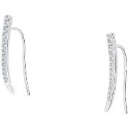 Boucles oreilles Cleor Boucles d'oreilles en argent 925/1000 et zircon