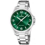 Montre Festina Montre Homme F20656/3 Vert Argenté