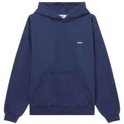 Sweat-shirt Obey Pull Lowercase Pigment Hood Pigment Academu Navy