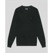 Pull Lyle &amp; Scott KN2124V TONAL LAMBSWOOL CREW-Z865 JET BLACK