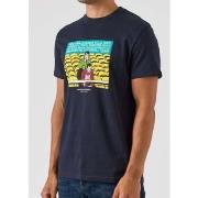 T-shirt Weekend Offender Eric - Marine