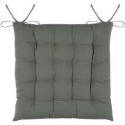 Galettes de chaise Stof Coussin de chaise en coton vert 38 cm