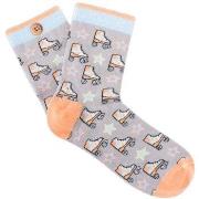 Chaussettes Cabaia CAB996VVXX SOCK CYRIELLE ET MATTHIAS LIGHT GREY