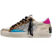 Baskets Crime London sneakers Paillettes multicolore Sk8