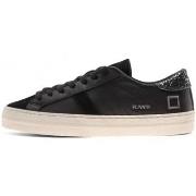 Baskets Date Date sneakers femme Hill Low vintage veau noir