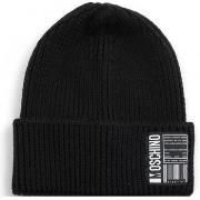 Chapeau Moschino Bouchon noir tricoté