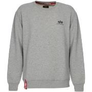 Sweat-shirt Alpha felpa gris base