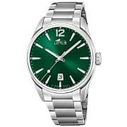 Montre Lotus Montre Homme 18692/4 Vert Argenté