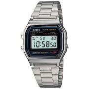 Montre Casio Montre Unisexe A158WA-1 Noir Argenté (Ø 33 mm)