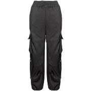 Pantalon Disclaimer Pantalon cargo en satin