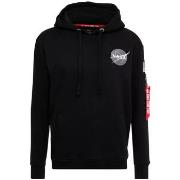 Sweat-shirt Alpha felpa nasa noir