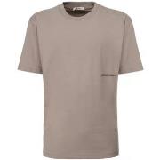 T-shirt Hinnominate t chemise gris logo