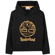 Sweat-shirt enfant Timberland SWEAT NOIR À CAPUCHE AVEC IMPRIMÉ POUR E...