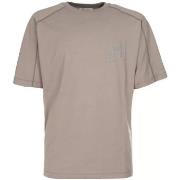 T-shirt Hinnominate T-shirt gris hinnomisé sur