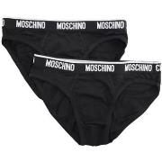 Slips Moschino Logo bi-pack élastique