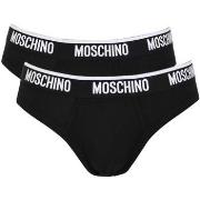 Slips Moschino Logo bi-pack élastique