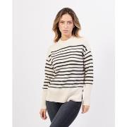 Pull Gerry Weber Pull ras du cou avec broderie contrastée