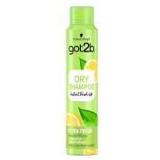 Soins cheveux Schwarzkopf GOT2B DRY SHAMPOO extra clean fresh 200 ml