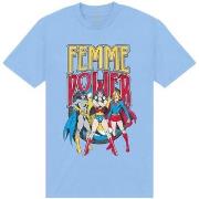 T-shirt Dc Comics Femme Power