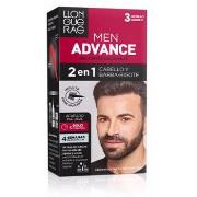 Soins cheveux Llongueras MEN ADVANCE 3-castaño oscuro 3 u