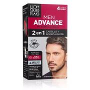 Soins cheveux Llongueras MEN ADVANCE 4-castaño ceniza 3 u