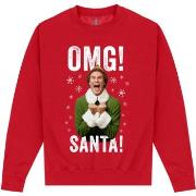 Sweat-shirt Elf OMG Santa