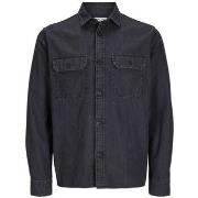 Chemise Jack &amp; Jones 12269262 TRAVIS-BLACK DENIM