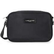 Sac Bandouliere LANCASTER Sac trotteur Zippé M Basic Vita 510-76 Noir