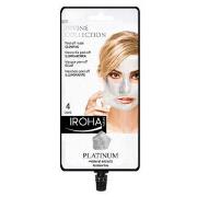 Soins visage Iroha Nature PLATINUM peel-off glowing mask 4 uses