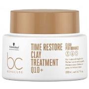 Soins cheveux Schwarzkopf BC TIME RESTORE Q10+ clay treatment 200 ml