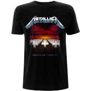 T-shirt Metallica Master Of Puppets Tracks