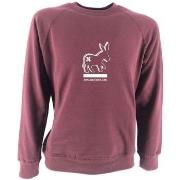 Sweat-shirt Sensa Cunisiun Pull Girocollo Logo Homme - Bordeaux