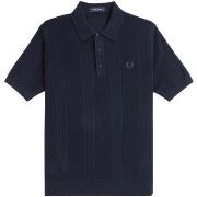 T-shirt Fred Perry Fp Pointelle Panel Knitted Shirt