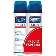 Accessoires corps Sanex Duo Déodorant Vaporisateur Homme Active Contro...