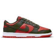 Baskets basses Nike DUNK LOW BLACK RED