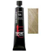 Soins cheveux Goldwell TOPCHIC permanent hair color 10A 60 ml