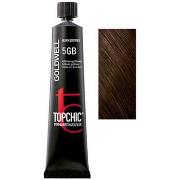 Soins cheveux Goldwell TOPCHIC permanent hair color 5GB 60 ml