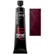 Soins cheveux Goldwell TOPCHIC permanent hair color 5VV 60 ml