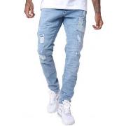 Pantalon Project X Paris Jean homme Paris TP21001-LB BLEU -